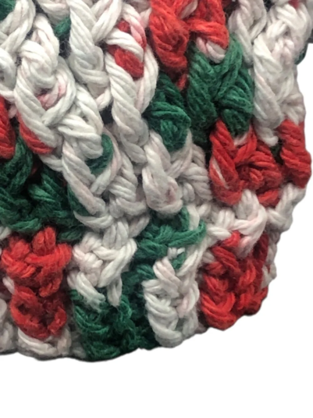 Christmas Holiday Crochet Mini Chunky Sweater Ornament, Gift Tag, Gift Tag, 3”x5